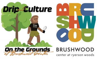 Drip and Culture on the Grounds - Brushwood Logo