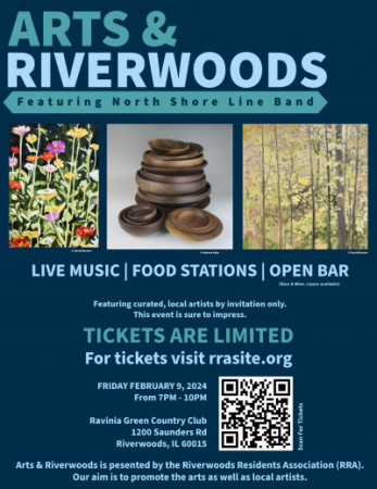 Arts and Riverwoods Flyer | Friday, Feb 9, 2024