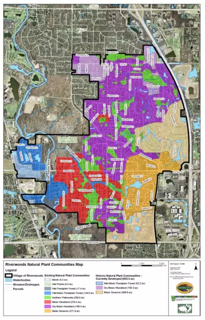 Riverwoods Natural Plant Community Summary